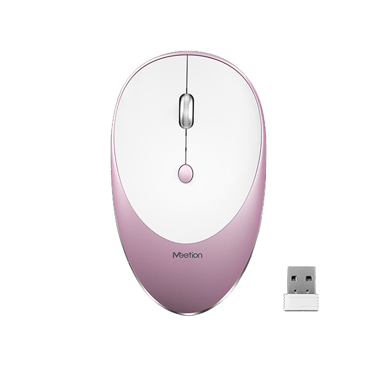 MEETION 2.4G SLIM RECHARGEABLE SILENT WIRELESS MOUSE R600