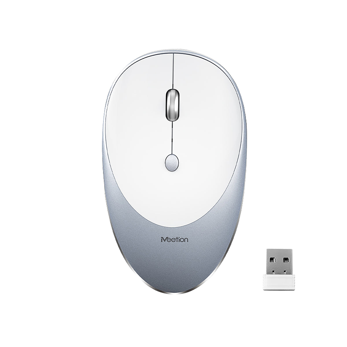 MEETION 2.4G SLIM RECHARGEABLE SILENT WIRELESS MOUSE R600