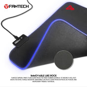 FANTECH MPR351S FIREFLY RGB MOUSEPAD