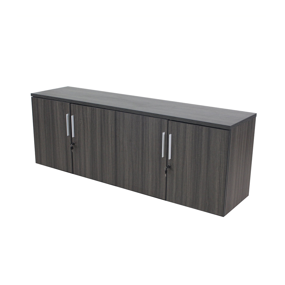 AXIS HINGED FOUR DOOR CREDENZA 71" X 18" WITH LOCKS