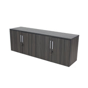 AXIS HINGED FOUR DOOR CREDENZA 71" X 18" WITH LOCKS