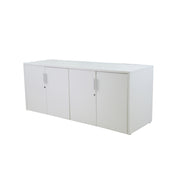 AXIS HINGED FOUR DOOR CREDENZA 71" X 18" WITH LOCKS