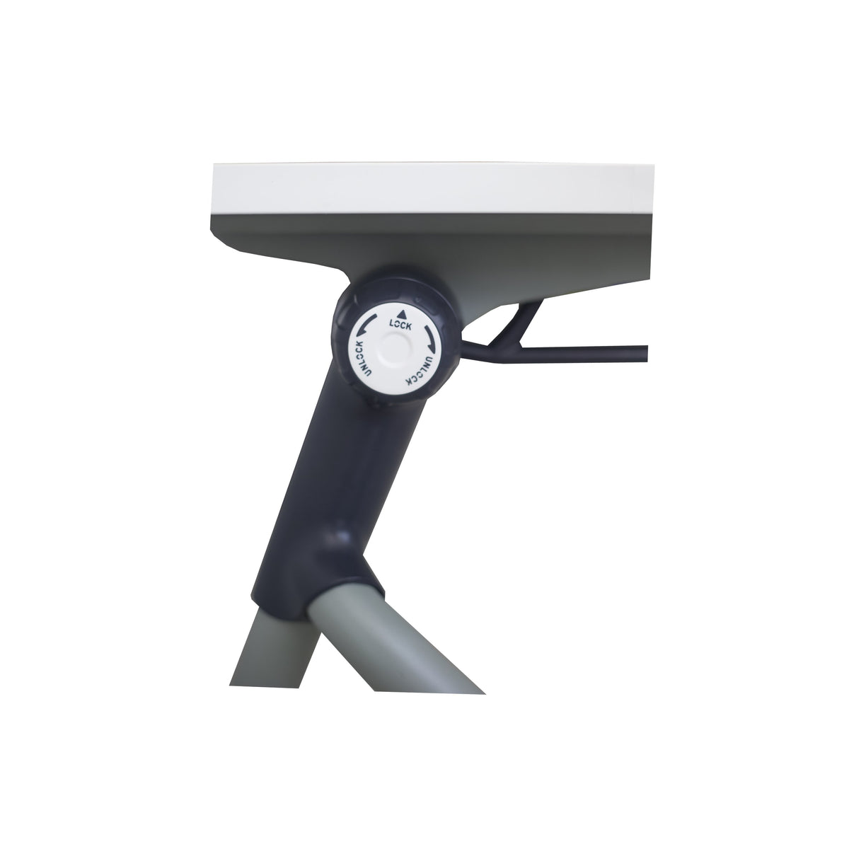 FOLDING TRAINING TABLE WITH INTEGRATED MODESTY PANEL