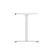 DUAL-MOTOR HEIGHT-ADJUSTABLE TABLE WHITE FRAME