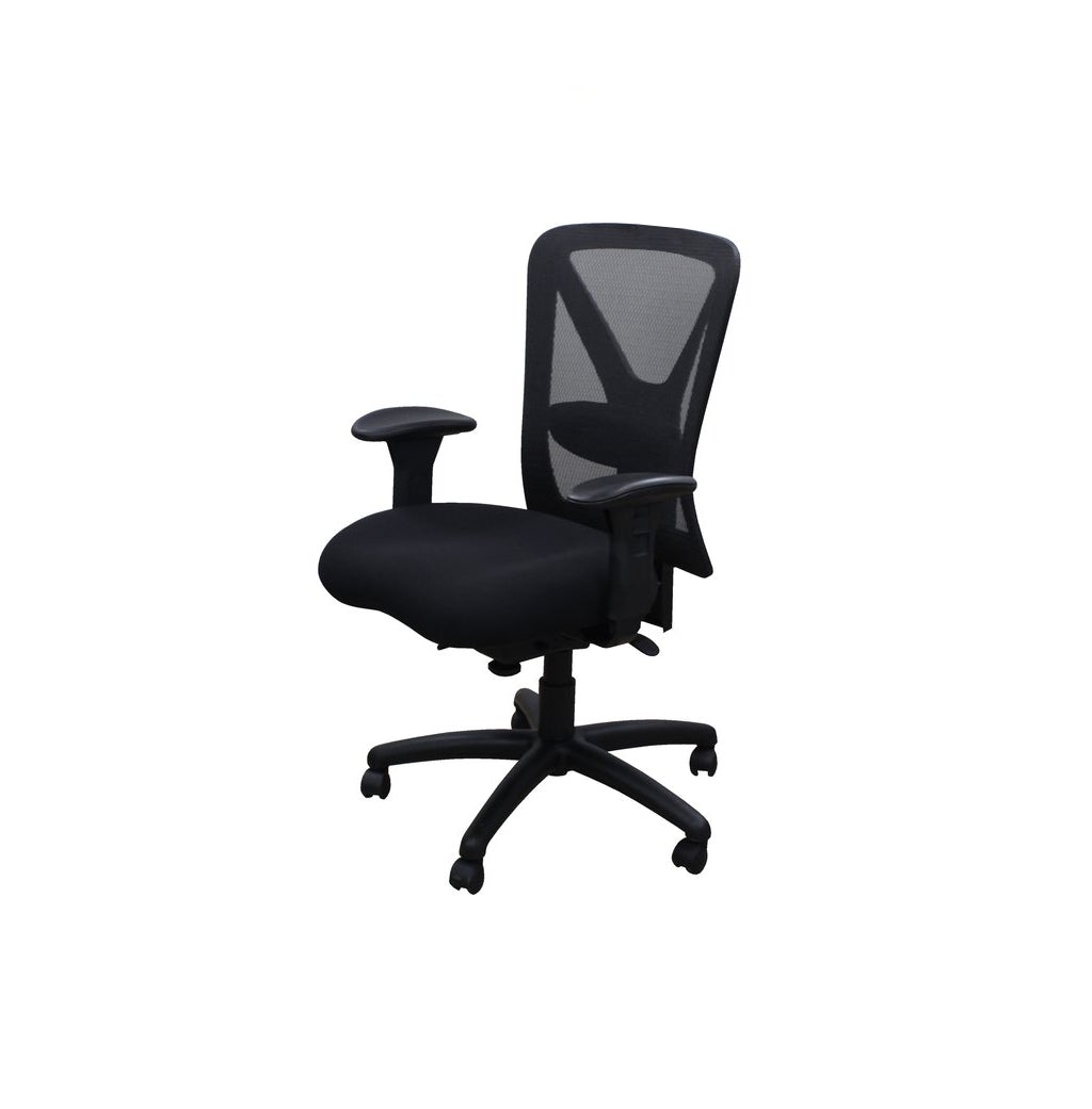 RAJPURA 802 Medium Back Revolving Chair, Ergonomic Office Chairs, Lumbar  Support, Cushion Back & Seat Study Chair