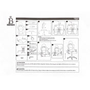 SIRENA HIGH-BACK RACECAR-STYLE GAMING ERGONOMIC CHAIR
