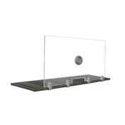 FRONTLINE20 COUNTERTOP 24" INVISIBLE BARRIER WITH ALUMINUM SPEAK THRU