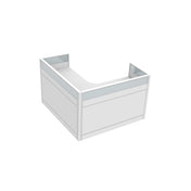 SURFACE MODULAR OFFICE L-SHAPE DESK - WHITE