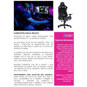 MEDUSA RACING-STYLE GAMING ERGONOMIC CHAIR WITH FOOTREST