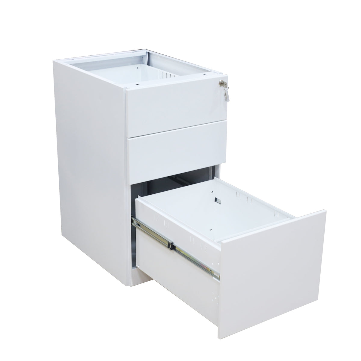 OPEN-TOP-HEIGHT HEAVY DUTY BOX/BOX/FILE PEDESTAL