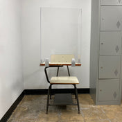 FRONTLINE SERIES ACRYLIC DESK TOP BARRIER FOR DESK - DESK NOT INCLUDED