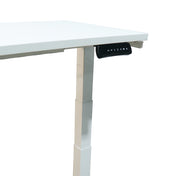 DUAL-MOTOR HEIGHT-ADJUSTABLE TABLE WHITE FRAME
