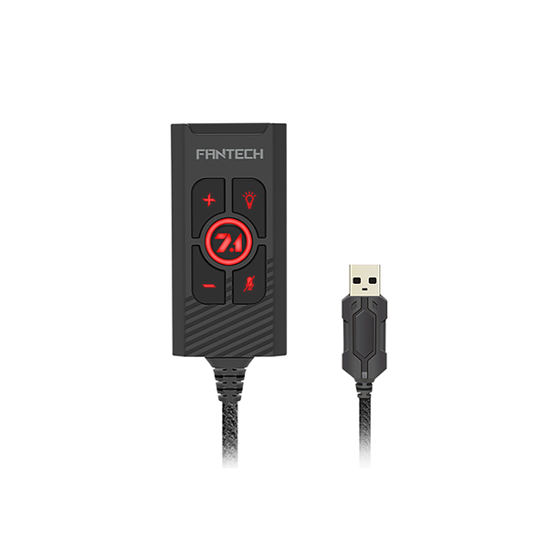 FANTECH TUNNEL AC3002 VIRTUAL 7.1 USB AUDIO SOUND CARD