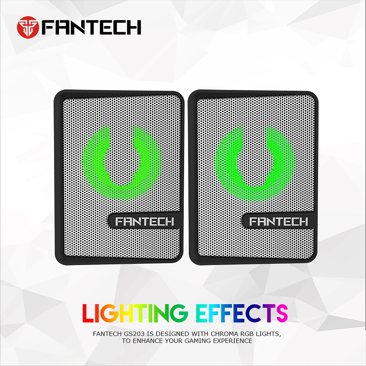 FANTECH GS203 PRO-GAMING USB SPEAKER SPACE EDITION