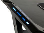 MOKELE GAMING TABLE WITH RGB LED LIGHTS & REMOTE CONTROL