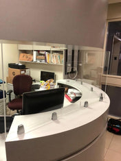 Acrylic screen panel clip clamp support puerto rico