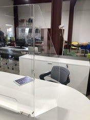 LITE SERIES ACRYLIC DESK TOP BARRIER BY FRONTLINE20