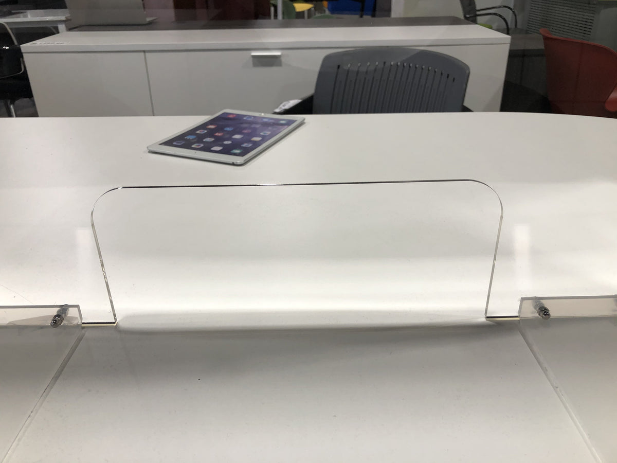 LITE SERIES ACRYLIC DESK TOP BARRIER BY FRONTLINE20