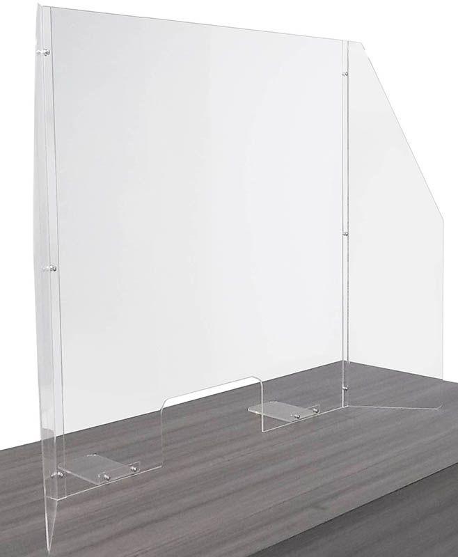 LITE SERIES ACRYLIC DESK TOP BARRIER BY FRONTLINE20