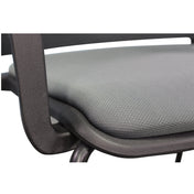 Jupiter Mesh-Back Stacking Black Frame Chair