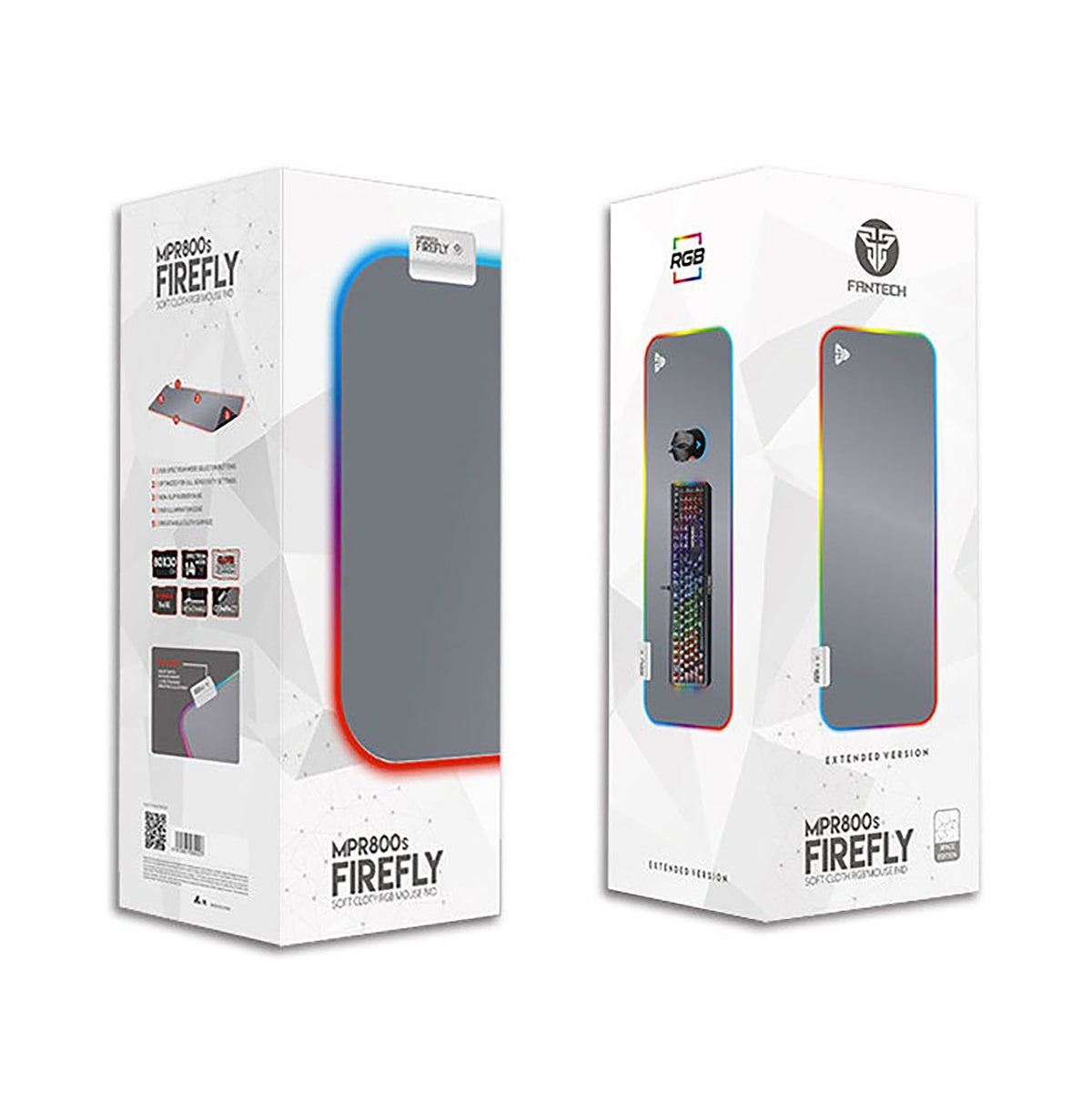 FANTECH MPR800S FIREFLY RGB MOUSEPAD - SPACE EDITION