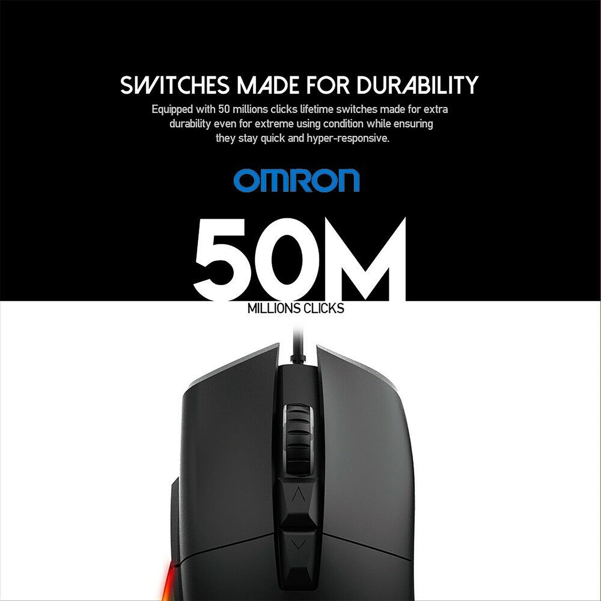 FANTECH HERO UX1 WIRED PRO-GAMING MOUSE